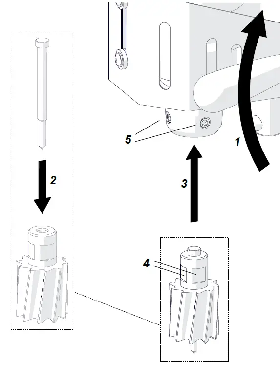 Holemaker HMPRO35 PRO 35 Magnetic Base Drilling Machine 08