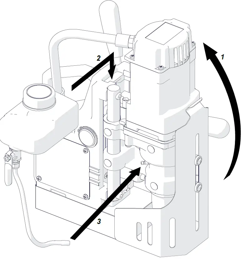 Holemaker HMPRO35 PRO 35 Magnetic Base Drilling Machine 09