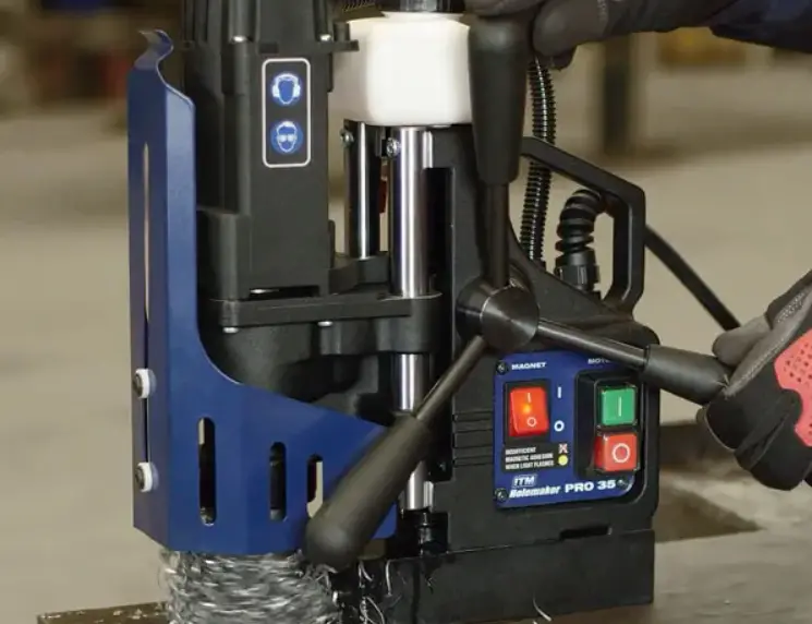 Holemaker Hmpro35 Pro 35 Magnetic Base Drilling Machine User Manual