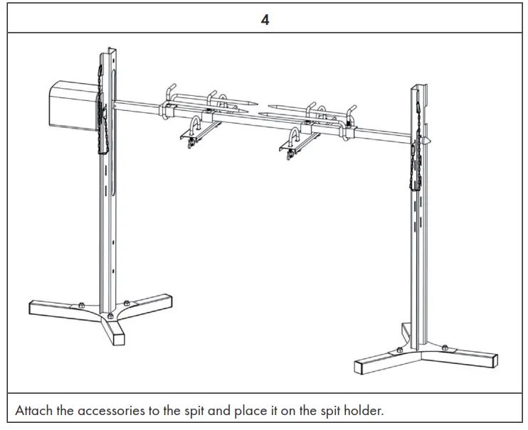 KLARSTEIN 10035372 Suckling Pig BBQ Grill - FIG4.