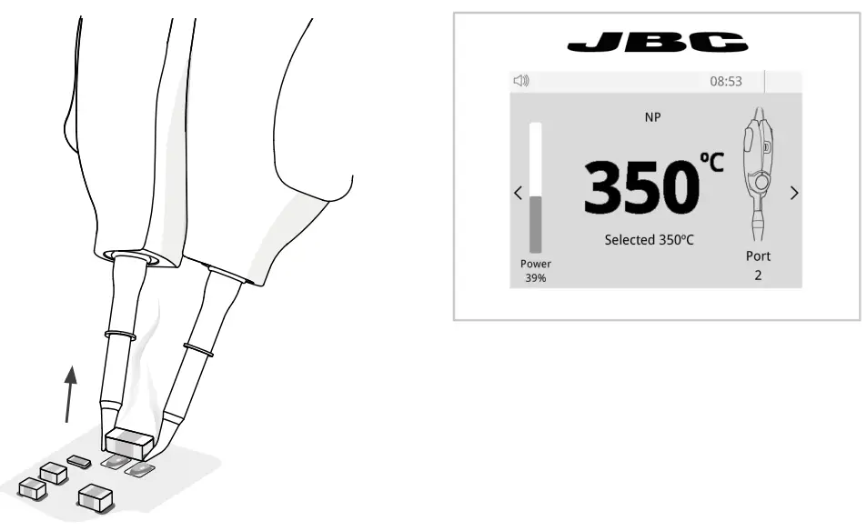 JBC NASE-9C (100V) 2-Tool Nano Rework Station-fig14