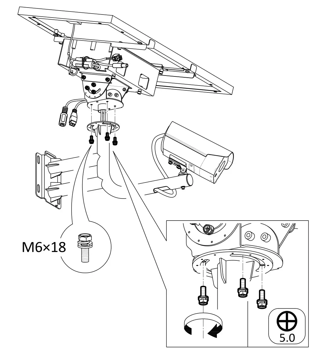 HIKVISION DS-2XS6A25G0-I Solar Network Camera - figure 1.5