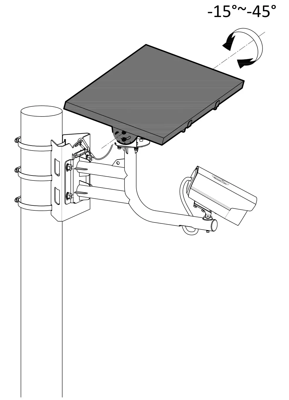 HIKVISION DS-2XS6A25G0-I Solar Network Camera - figure 3.3