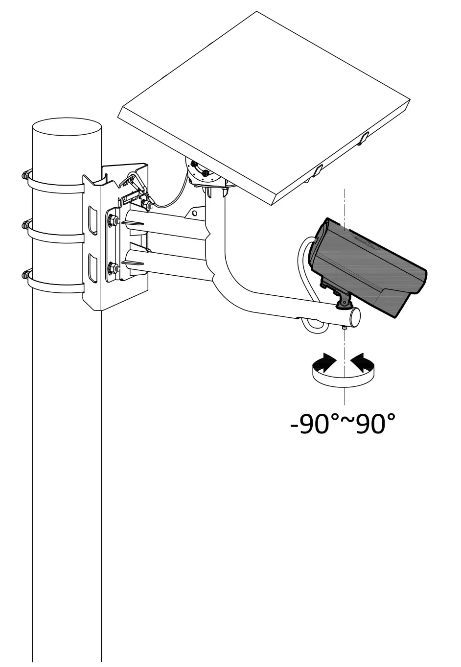 HIKVISION DS-2XS6A25G0-I Solar Network Camera - figure 3.5