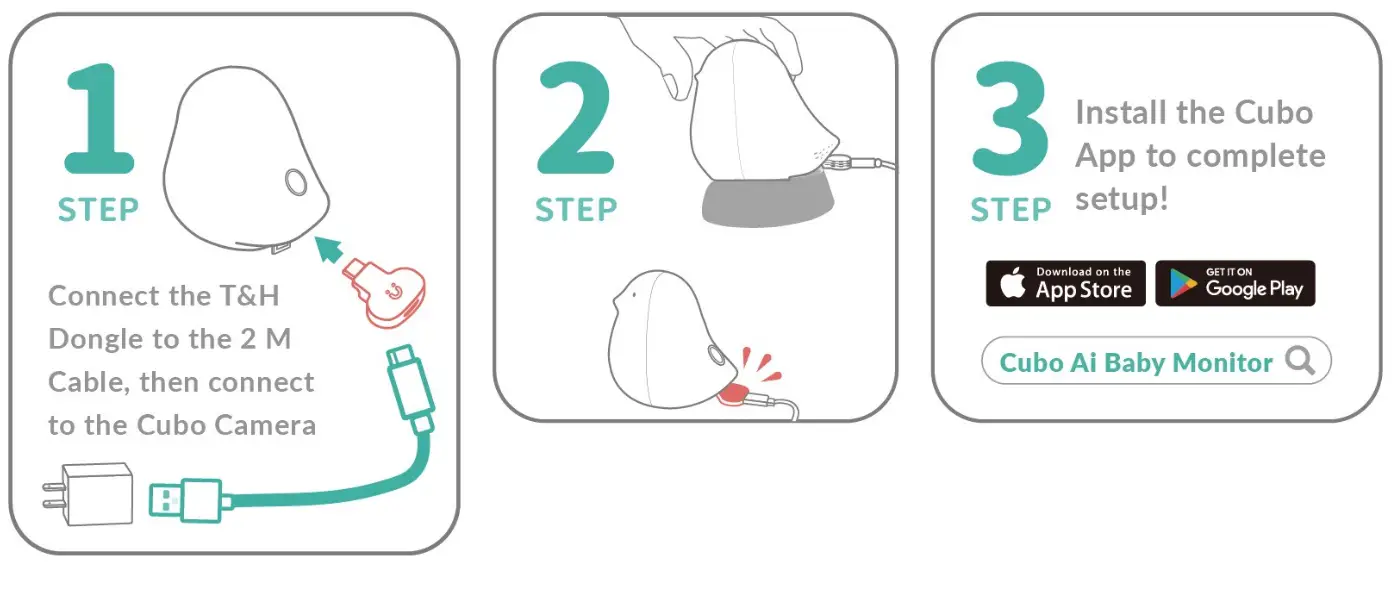 Yun Yun Ai YYCBV3 Cubo AI Baby Monitor - fig 7