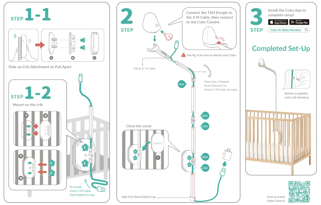 Yun Yun Ai YYCBV3 Cubo AI Baby Monitor - fig6