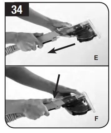 HOOVER 50 power scrub carpet washer - fig 10