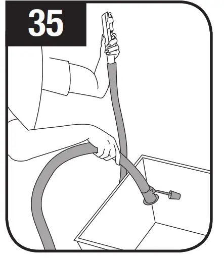 HOOVER 50 power scrub carpet washer - fig 12