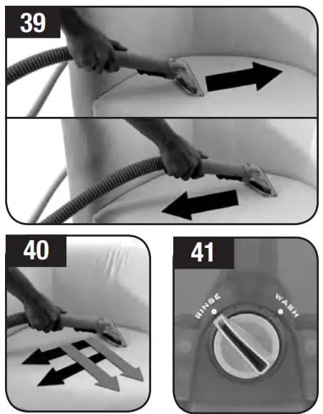 HOOVER 50 power scrub carpet washer - fig 14