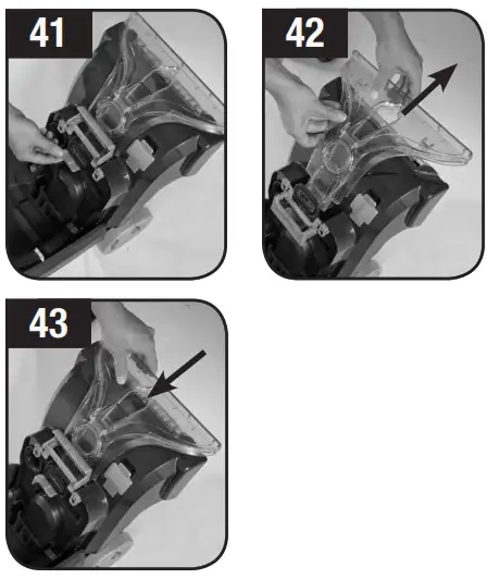 HOOVER 50 power scrub carpet washer - fig 15