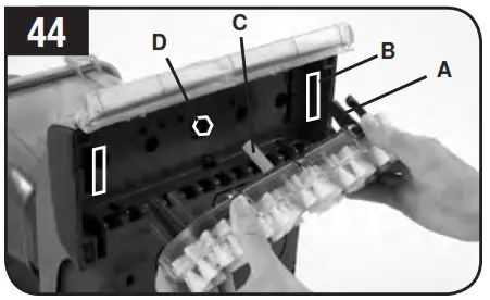 HOOVER 50 power scrub carpet washer - fig 16