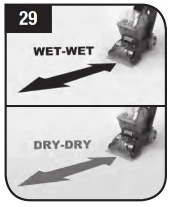 HOOVER 50 power scrub carpet washer - fig 5