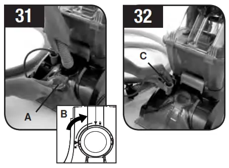 HOOVER 50 power scrub carpet washer - fig 8