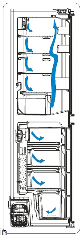caple-RI5505-Built-In-50-by-50-Fridge-Freezer-fig4
