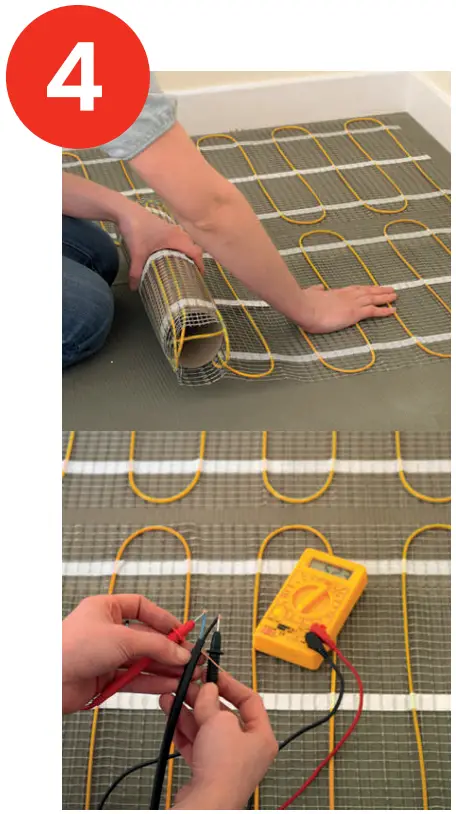 Gaia Underfloor Heating Mat - fig 8