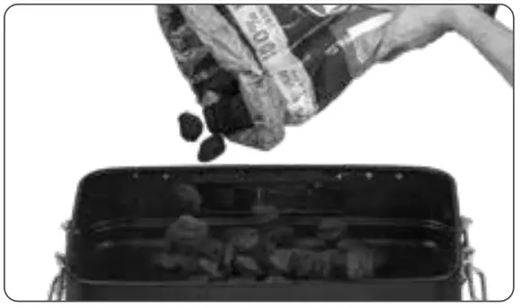 FOR COOKING IN THE OVEN CHAMBER