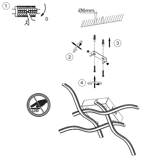 LeuchtenDirekt 994872 Ceiling Light - fig
