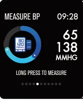 DENVER Smart Watch - Blood pressure monitor