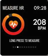 DENVER Smart Watch - Heart rate monitor