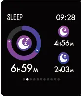 DENVER Smart Watch - Sleep monitor