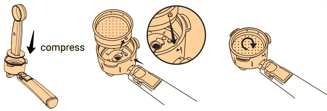 Laekerrt CMEP01 Espresso Coffee Maker - icon 6