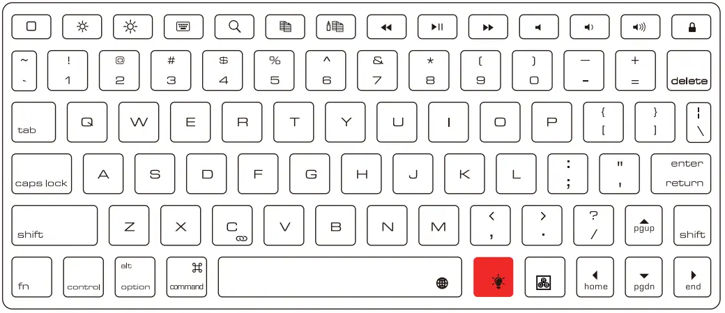 BABG A2602 iPad Keyboard Case - 13