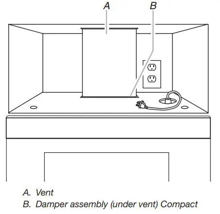 KitchenAid Microwave Hood Combination Installation Guide - Connect vent to damper assembly
