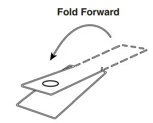 KitchenAid Microwave Hood Combination Installation Guide - Fold Forward