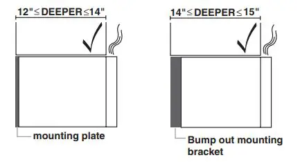 KitchenAid Microwave Hood Combination Installation Guide - mounting