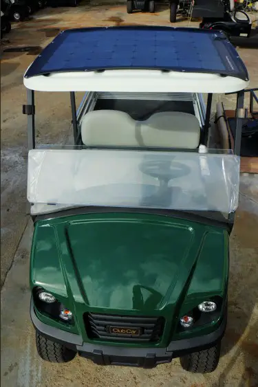 PowerFilm PowerDrive Golf Car Solar Panel Instruction Manual - Step 1