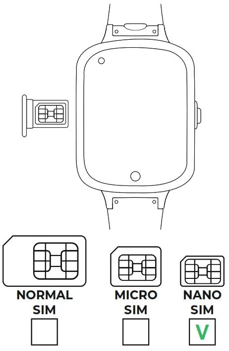 GARETT Kids Twin 4G Smartwatch - SIM