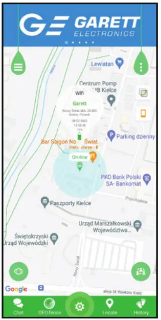 GARETT Kids Twin 4G Smartwatch - location