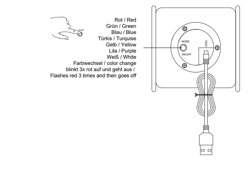 LeuchtenDireckt 19970-18 Keno LED Table Lamp fig 2