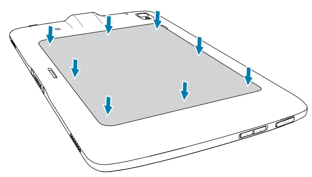 ZEBRA ET40 Enterprise - Carefully