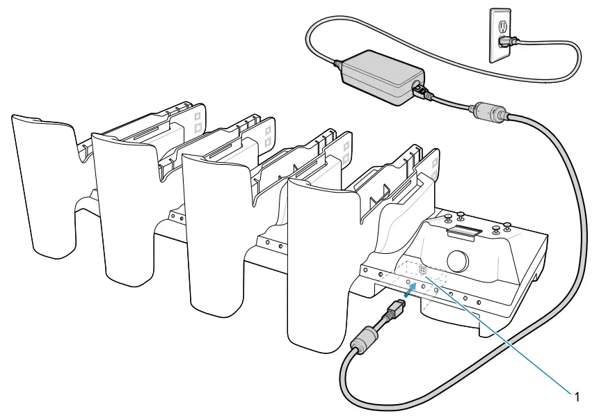 ZEBRA ET40 Enterprise - Charge Only Cradle