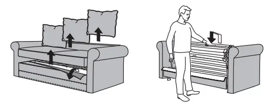 IKEA GRÖNLID Sofa Series 2 Seat Sofa - Figure 14