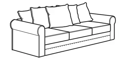 IKEA GRÖNLID Sofa Series 2 Seat Sofa - Figure 3