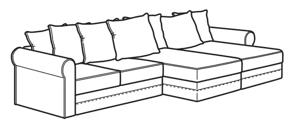 IKEA GRÖNLID Sofa Series 2 Seat Sofa - Figure 6