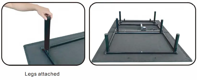 OMNE SLEEP OS1 Black Queen Adjustable Bed Base - 4