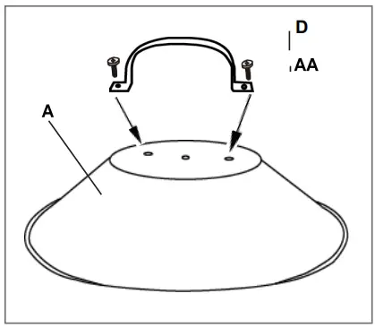 Hiland AFP-CMP-RND Round Portable Camp Fire Pit-fig5