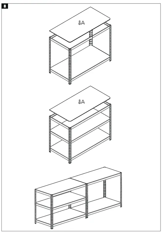 Hard Head Storage Shelving Unit. fig (10)
