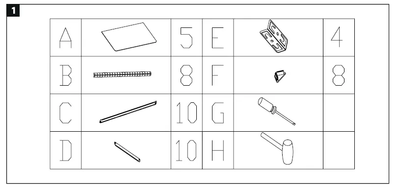 Hard Head Storage Shelving Unit. fig (3)