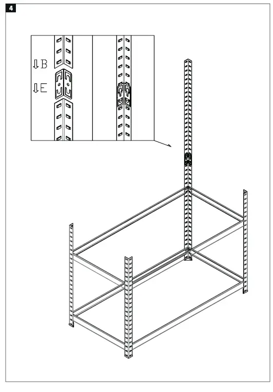 Hard Head Storage Shelving Unit. fig (6)