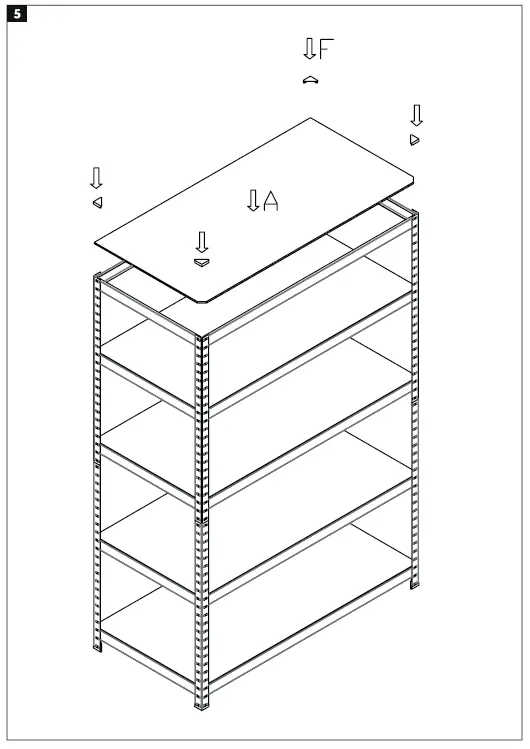 Hard Head Storage Shelving Unit. fig (7)