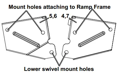 HAULMASTER Folding Arched Aluminum, Steel Ramps-2