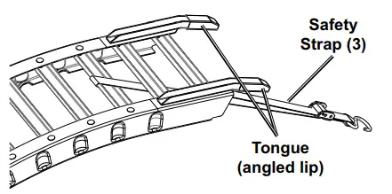 HAULMASTER Folding Arched Aluminum, Steel Ramps-3
