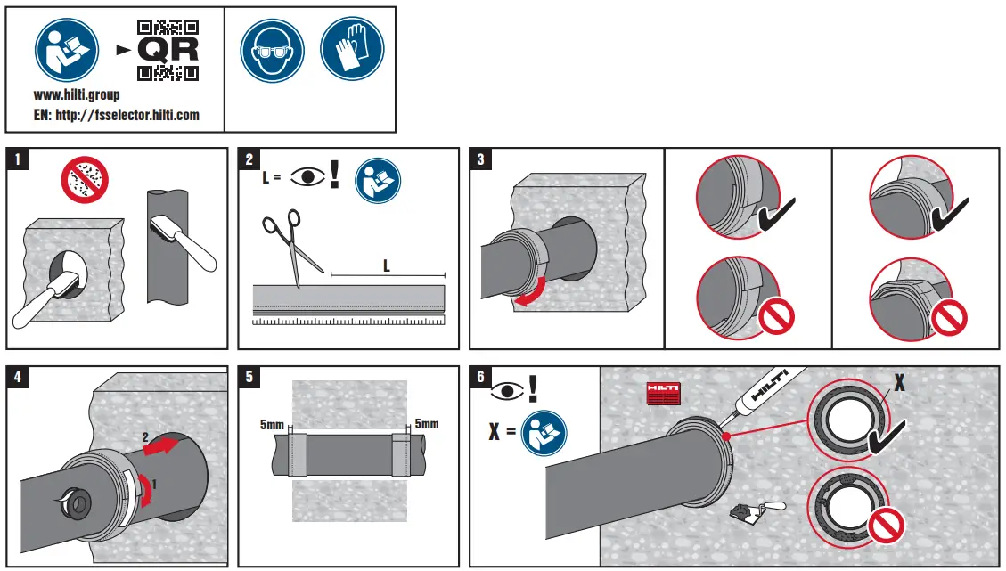 HILTI CFS W P Firestop Power Wrap - 1