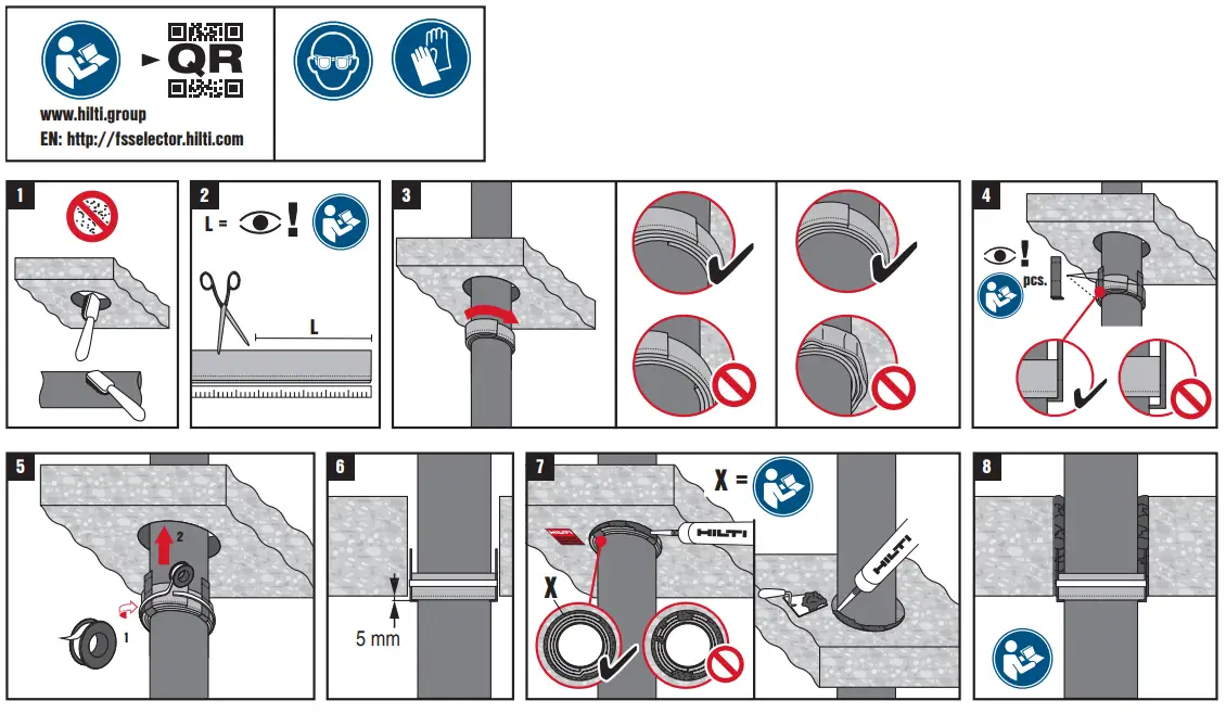 HILTI CFS W P Firestop Power Wrap - 2