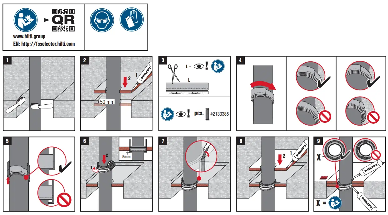 HILTI CFS W P Firestop Power Wrap - 4