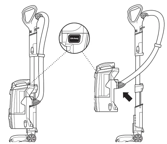 Shark NZ801UK DuoClean Powered - MODE 1